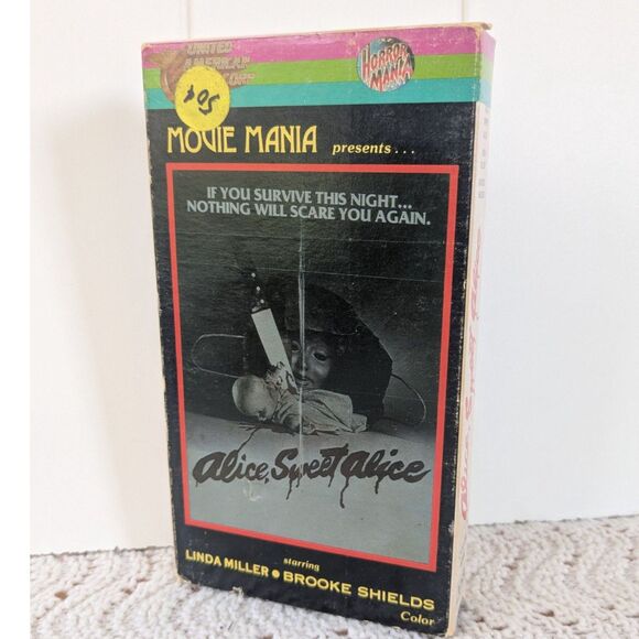 Alice, Sweet Alice VHS Tape - Brooke Shields, 1976, Horror Film - Picture 1 of 8